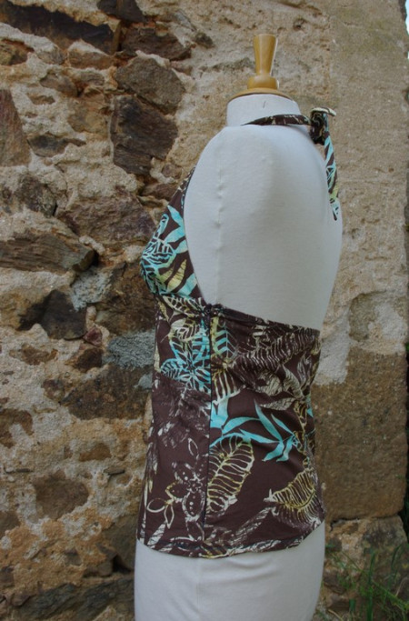 Bustier Coton Imprimé