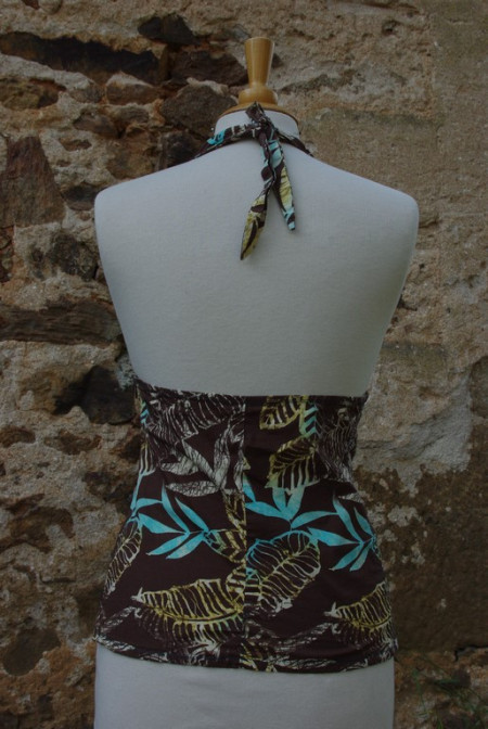 Bustier Coton Imprimé