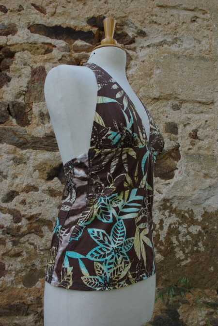 Bustier Coton Imprimé