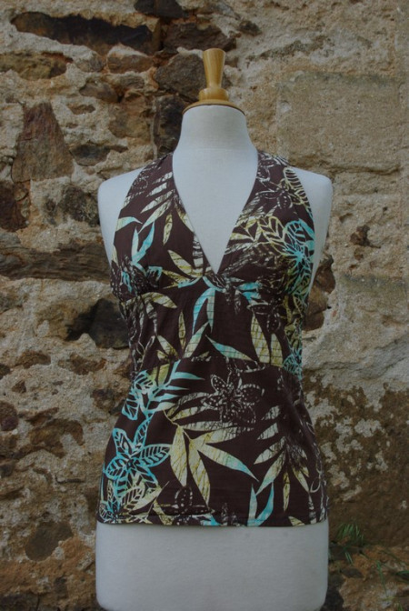 Bustier Coton Imprimé