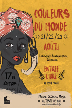 FESTIVAL COULEURS DU MONDE 21/22/23 AOUT 2015