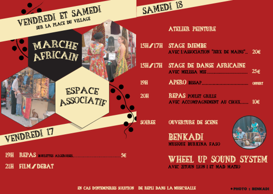 FESTIVAL AST'AFRICA 17/18 Juillet 2015