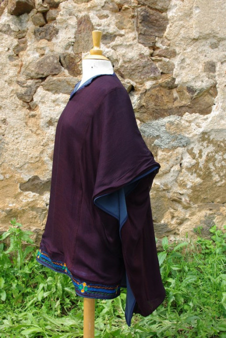 Poncho Indigo
