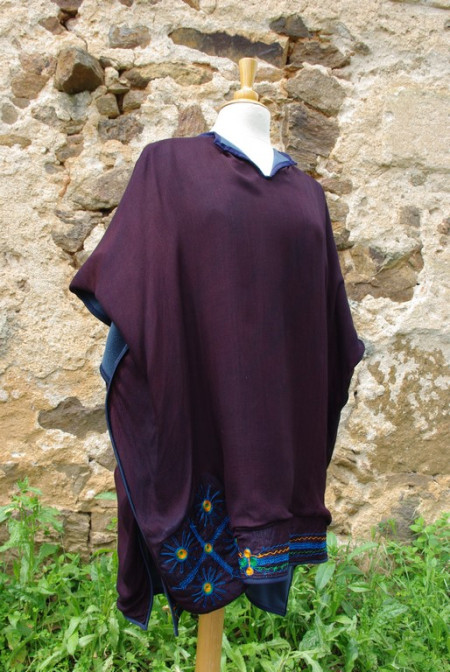 Poncho Indigo