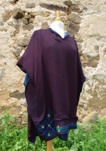 Poncho Indigo